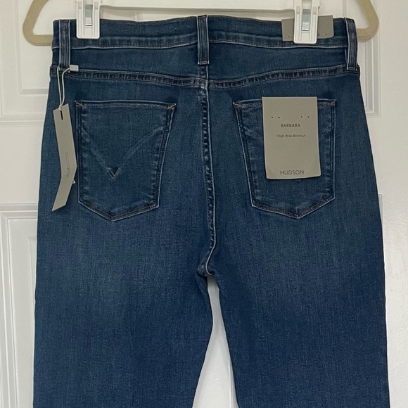 Hudson Barbara Jeans Womens 29 Seawater Bootcut High Rise NWT New With Tags $215 - Picture 8 of 10